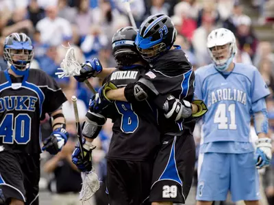 Quinzani & Greer Guide Top-Ranked Blue Devils Past No. 3 North Carolina, 19-9