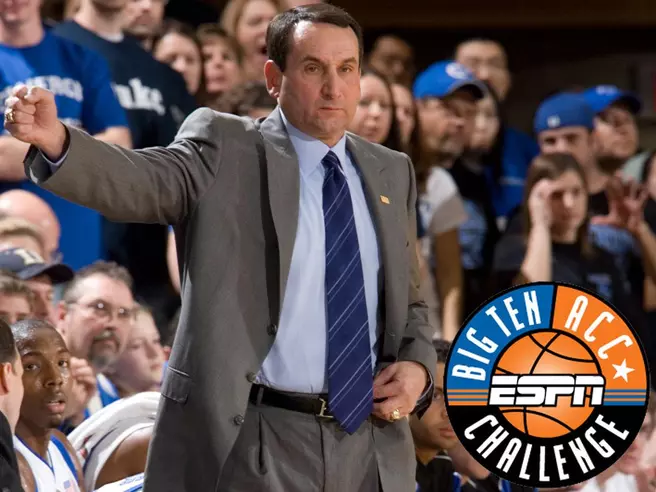 Duke To Face Purdue In Tenth Annual ACC/Big Ten Challenge