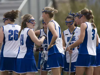 Blue Devils Bested By Notre Dame, 12-8, In Sloppy Conditions