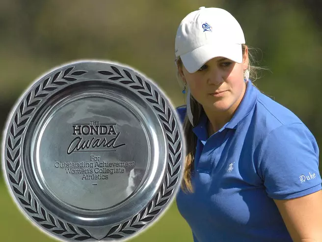 Blumenherst Named Honda Award Winner For Second Straight Year