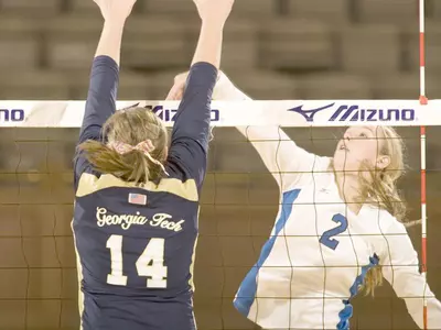 Burling Pounds 19 Kills In Saturday Volleyball Scrimmage