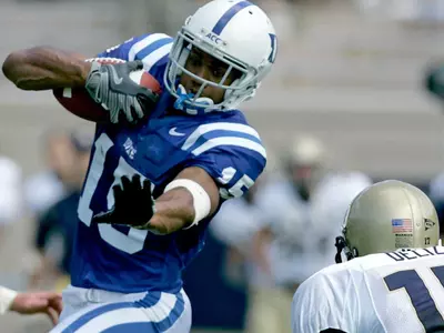 Lewis-To-Riley Combination Leads Duke Past Navy, 41-31