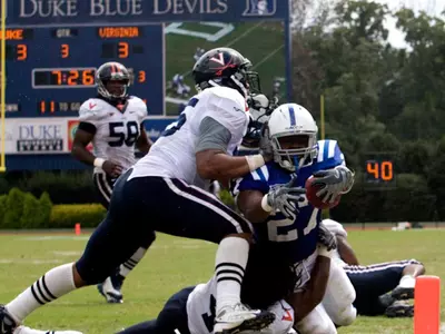 Blue Devils Down Virginia, 31-3