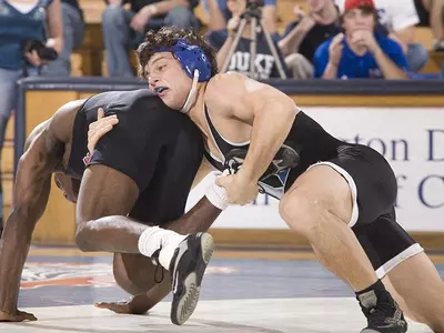 Wrestling Drops 28-15 Decision To Maryland