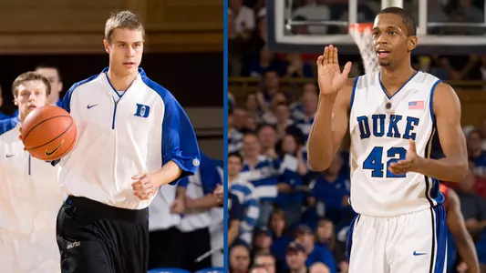 Scheyer and Thomas Named 2009-10 Team Captains