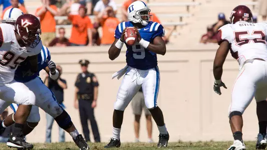 Blue Devils Fall, 34-26, to No. 6 Virginia Tech