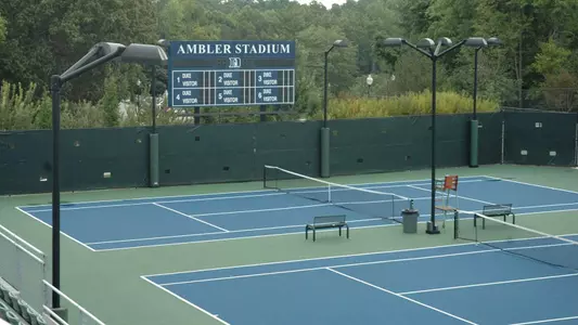 Women's Tennis Match Postponed