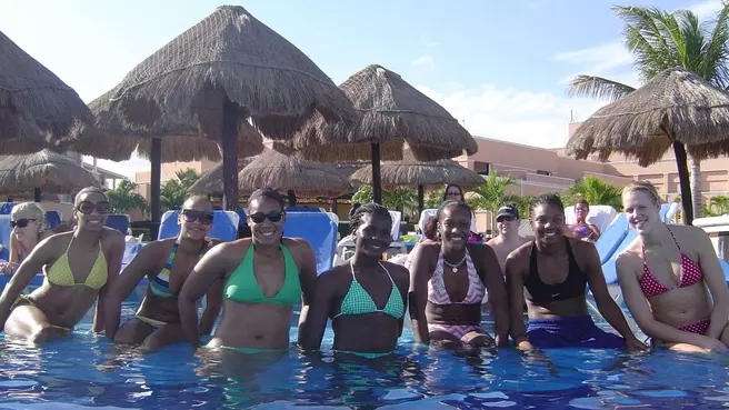 Blue Devil Hoops Enjoying Cancun, Mexico