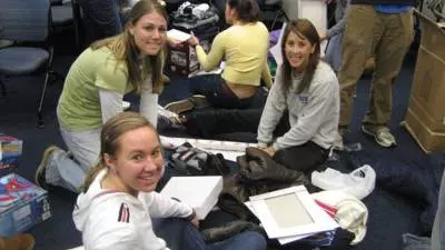 Duke Student Athletes Provide Gifts to Durham