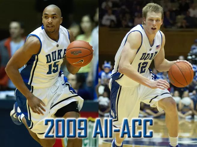 Duke Places Two On All-ACC Teams