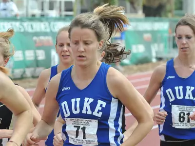 Gamble Breaks Duke Discus Record in Devil Debut