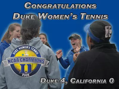 NATIONAL CHAMPIONS! Duke Defeats Cal To Capture First National Title