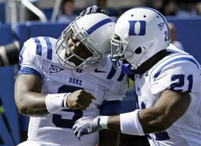 Duke Falls to No. 22 Kansas, 44-16