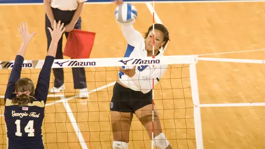 Moss' Double-Double Leads Duke Past Maryland 3-0