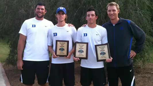 Duke Claims Singles and Doubles Titles at ITA Carolina Regional