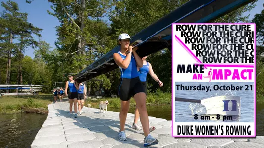 Rowing to Host Annual "Row For The Cure" Fundraiser