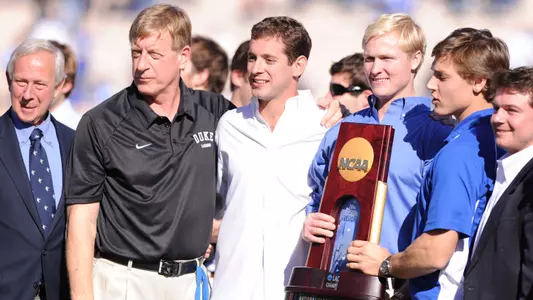 Men's Lacrosse Receives National Championship Rings