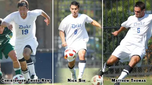Blue Devils Trio Earns Academic All-District Honors
