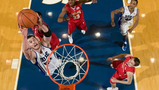 Zoubek Thriving in Starting Role for the Blue Devils