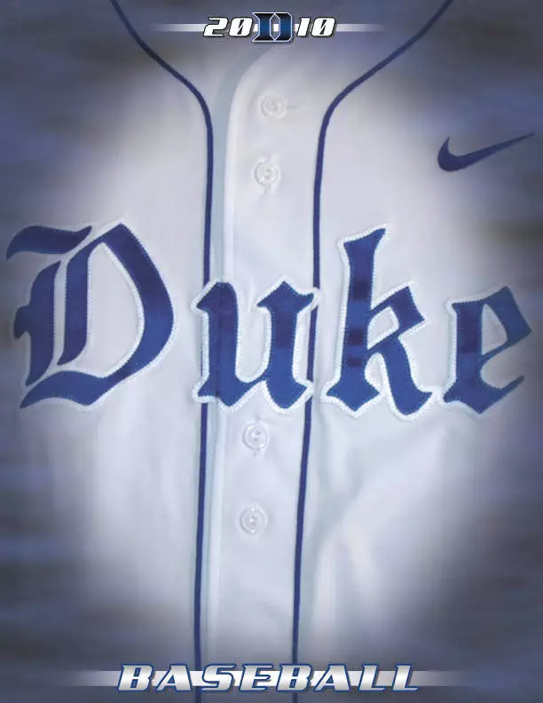 2010 Duke Baseball Media Guide