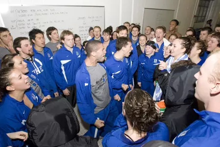 Duke Swimming and Diving Open Season at Coast