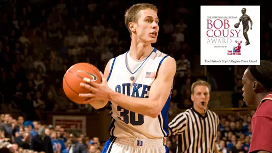 Scheyer One of 11 Finalists For Bob Cousy Award