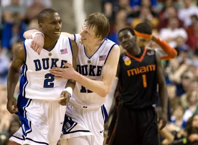 Blue Devils Weather the Hurricanes 77-74