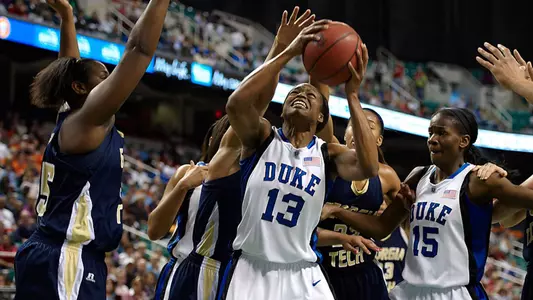 No. 9 Duke Tops Georgia Tech, 67-55, in ACC Semifinals