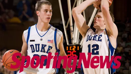 Scheyer and Singler Chosen to All-America Teams
