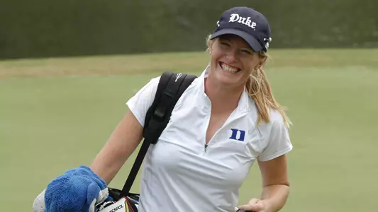 Whitaker Opens in First at the ACCs; Duke Tied Second