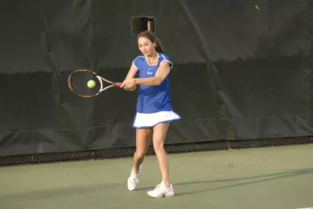 NCAA Women's Tennis Match Times Announced