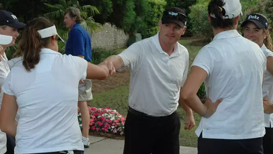 Blue Devils Open Tied for Third at the NCAA Championship