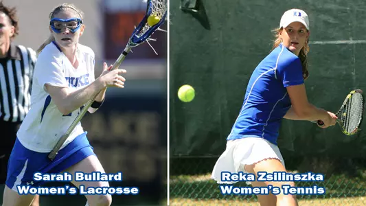 Bullard and Zsilinszka Earn Academic All-District III Honors