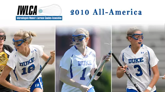 Three Blue Devils Named All-America by IWLCA