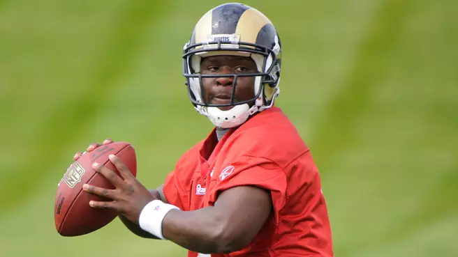 Thaddeus Lewis Featured on St. Louis Rams Website