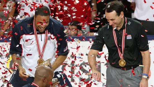Coach K Guides USA to Gold at World Championships