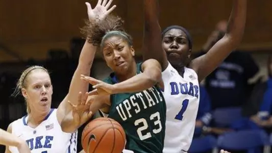 Williams Leads Duke Past USC Upstate 93-35