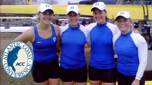 Varsity Quad and Pair Named ACC Crews of the Week