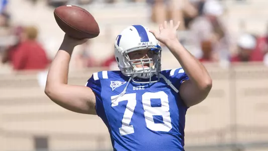 Duke Football Notebook