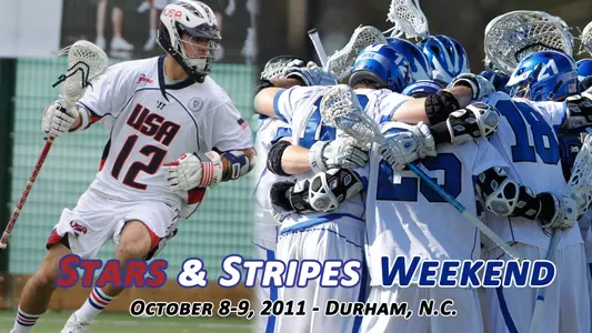 Men's Lacrosse to Host U.S. National Team in Fall Exhibition