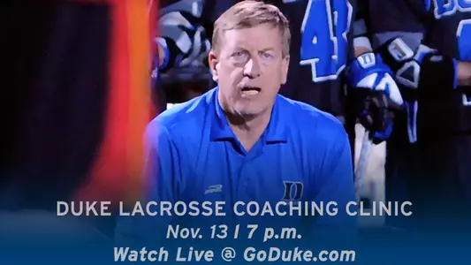 Lacrosse Coaching Clinic on Tap for Tuesday