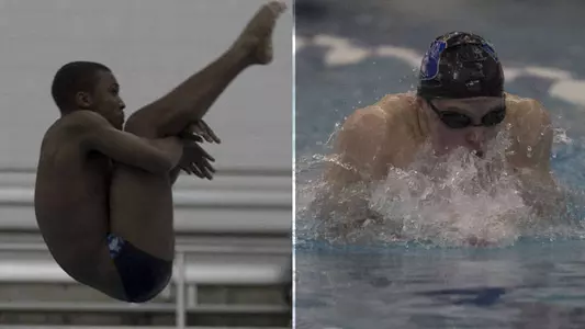 Divers, Relays Pace Blue Devils Thursday