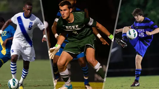 Duke Trio Garners NSCAA All-South Region Honors