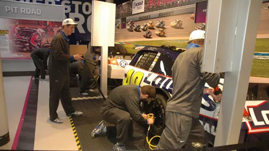 Duke Kicks Off Belk Bowl Week at NASCAR HOF