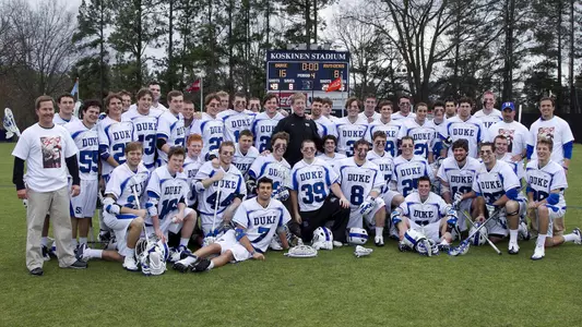 Duke Beats Rutgers 16-8, Danowski Earns 300th Win