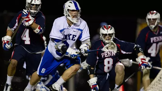 Dionne, Rock Lead Duke Past Harvard, 11-8
