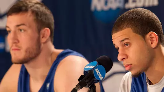 Duke Practices, Speaks with Media Before NCAA Tourney