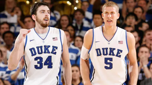 Kelly & Plumlee Named 2012-13 Basketball Captains