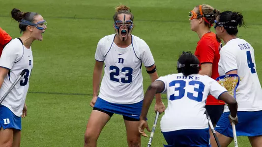 Duke Tops UVA 11-9, Advances to NCAA Quarterfinals