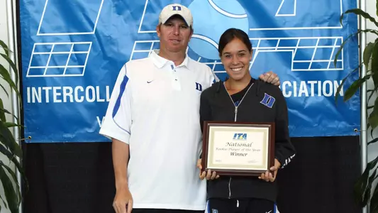 Capra Named ITA National Co-Rookie of the Year
